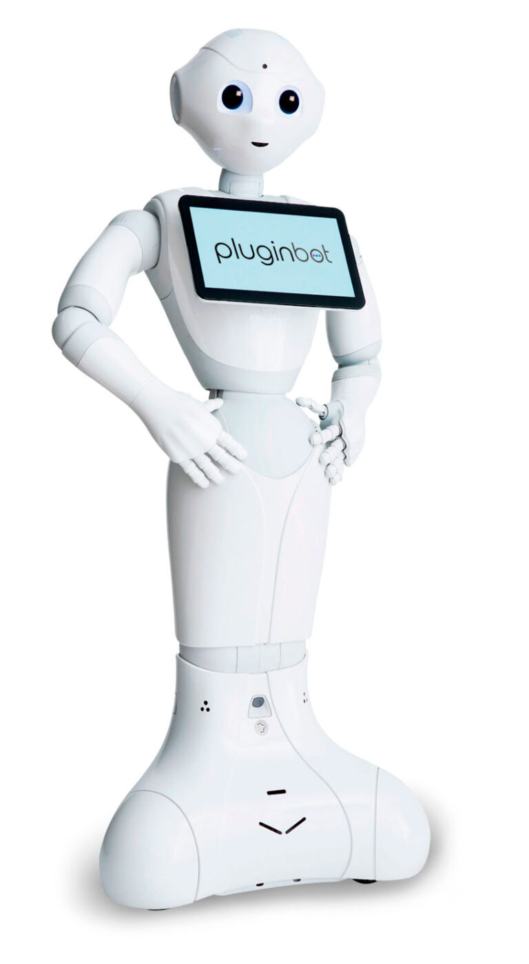 Robô Pepper produto Pluginbot